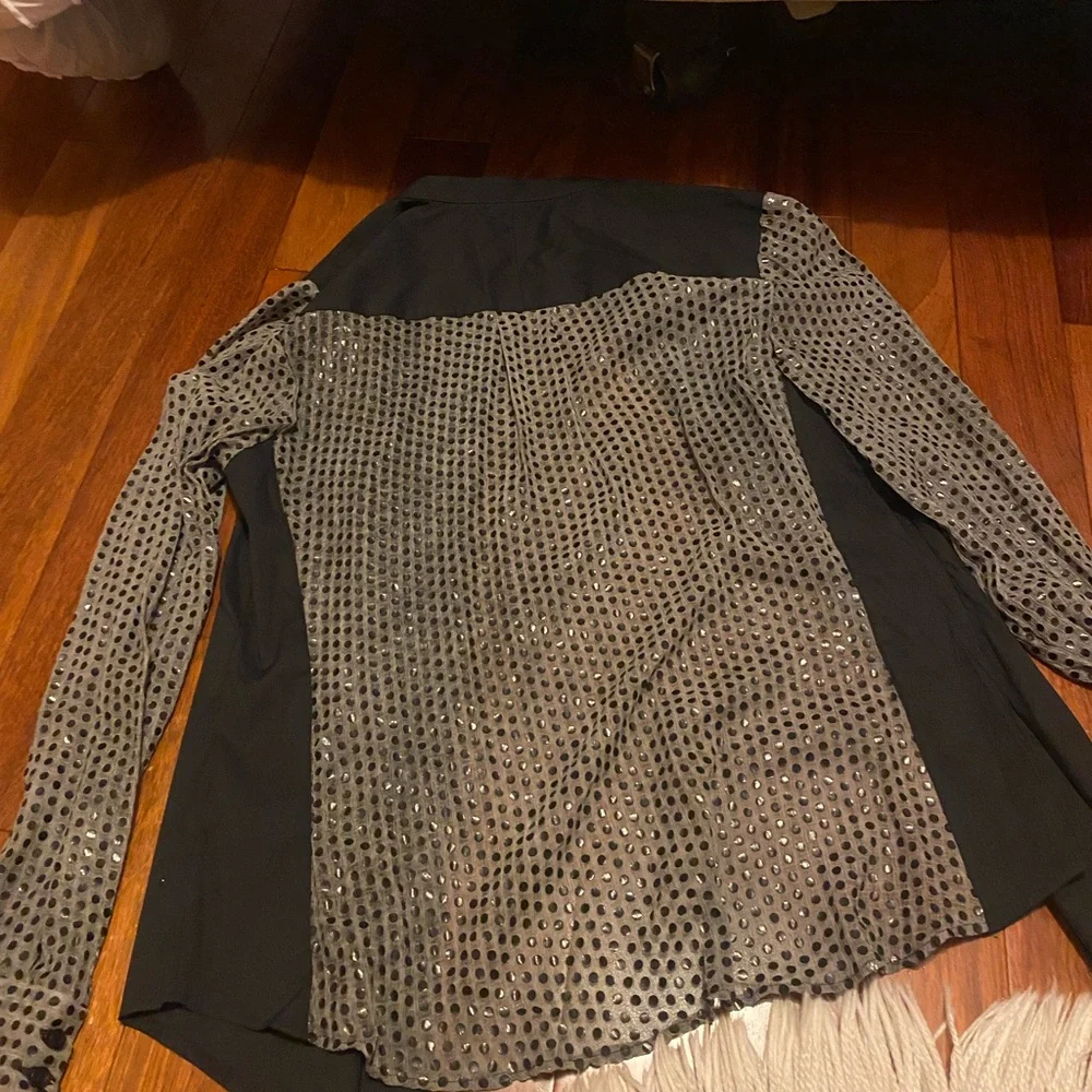 Karen Millen Button Down Corporate Top Blouse - Picture 4 of 5